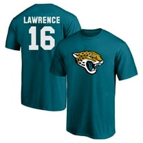 Men's Fanatics Trevor Lawrence Teal Jacksonville Jaguars Big & Tall Player Name & Number T-Shirt