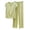 Green, variant on Jamicy Summer Lounge Sets for Women 2 Piece Short Sleeve Crewneck Cute Tops and Wide Leg Pants with Pockets Home Wear Set