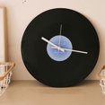 thumbnail image 5 of YOHAVEN Sunset Vinyl Record Wall Clock Vintage Style Retro Music Decor for Living Room Office, Unique Round Wall Clock with Nostalgic Design for Home Ambiance Decoration, 5 of 6