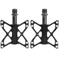 thumbnail image 1 of Un par de pedales ligeros de aleación de aluminio para bicicleta de montaña y carretera, repuesto para bicicleta (negro), 1 of 10