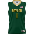 thumbnail image 2 of Unisex GameDay Greats #1 Green Baylor Bears Lightweight Basketball Jersey, 2 of 4