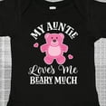 thumbnail image 4 of Inktastic My Auntie Loves Me Girls Bear Girls Baby Bodysuit, 4 of 5