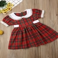 thumbnail image 3 of Enfant Bébé Filles Soeur Appariement Vêtements Manches Courtes Romper Robe, 3 of 6