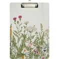 thumbnail image 2 of Coolnut Wildflowers Clipboard A4 Standard Size Decorative Clipboard with Low Profile Metal Clip for Students Men Women Classroom and Office Gifts, 2 of 7