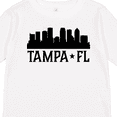 thumbnail image 4 of Inktastic Tampa Florida City Skyline Boys or Girls Long Sleeve Toddler T-Shirt, 4 of 5