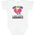 thumbnail image 3 of Inktastic Cockatiel Just a Girl Who Loves Girls Baby Bodysuit, 3 of 5
