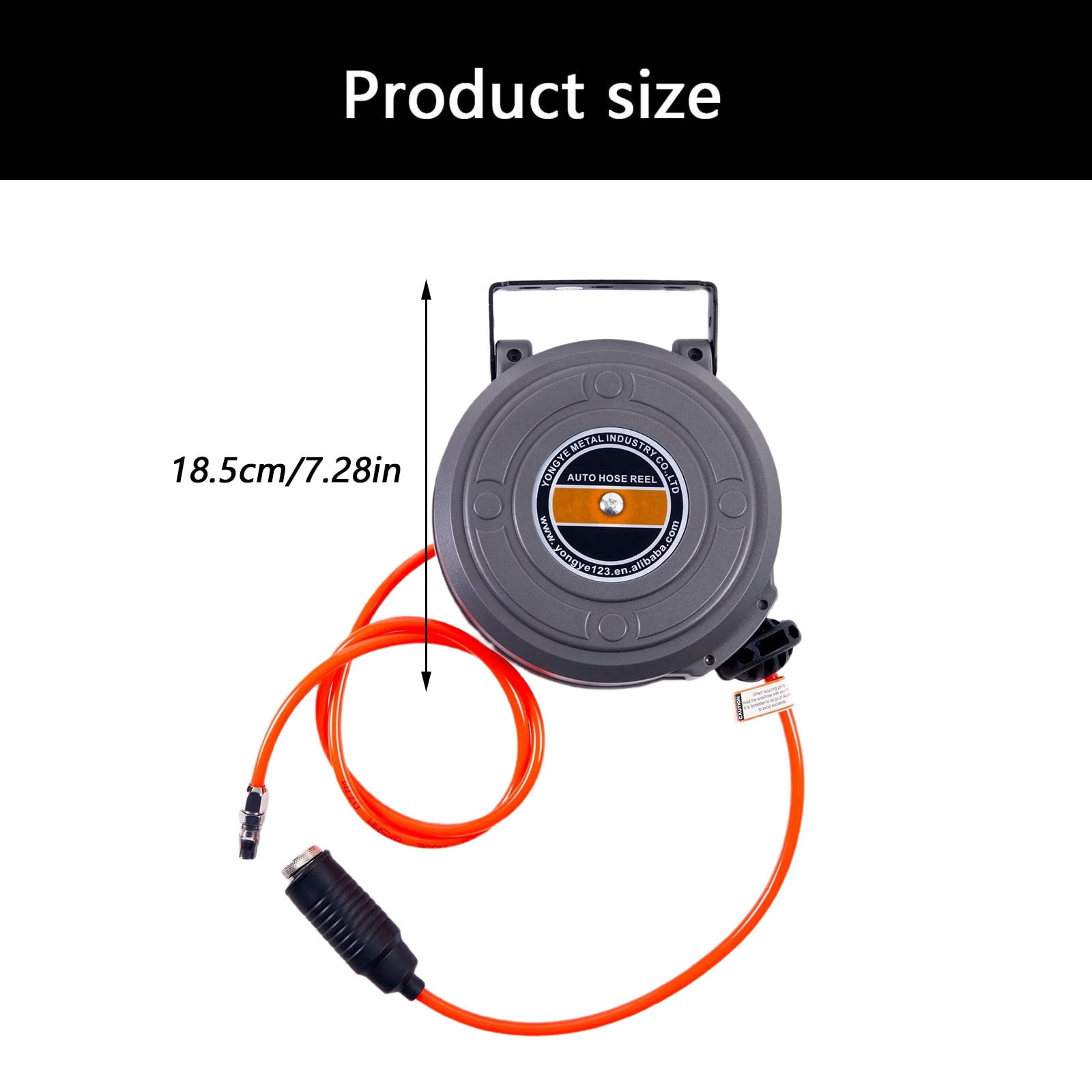 Practical Compacts Automotive Air Hose Reel Features Automatic Retractable Designs for Easy Tool Access in Workshops