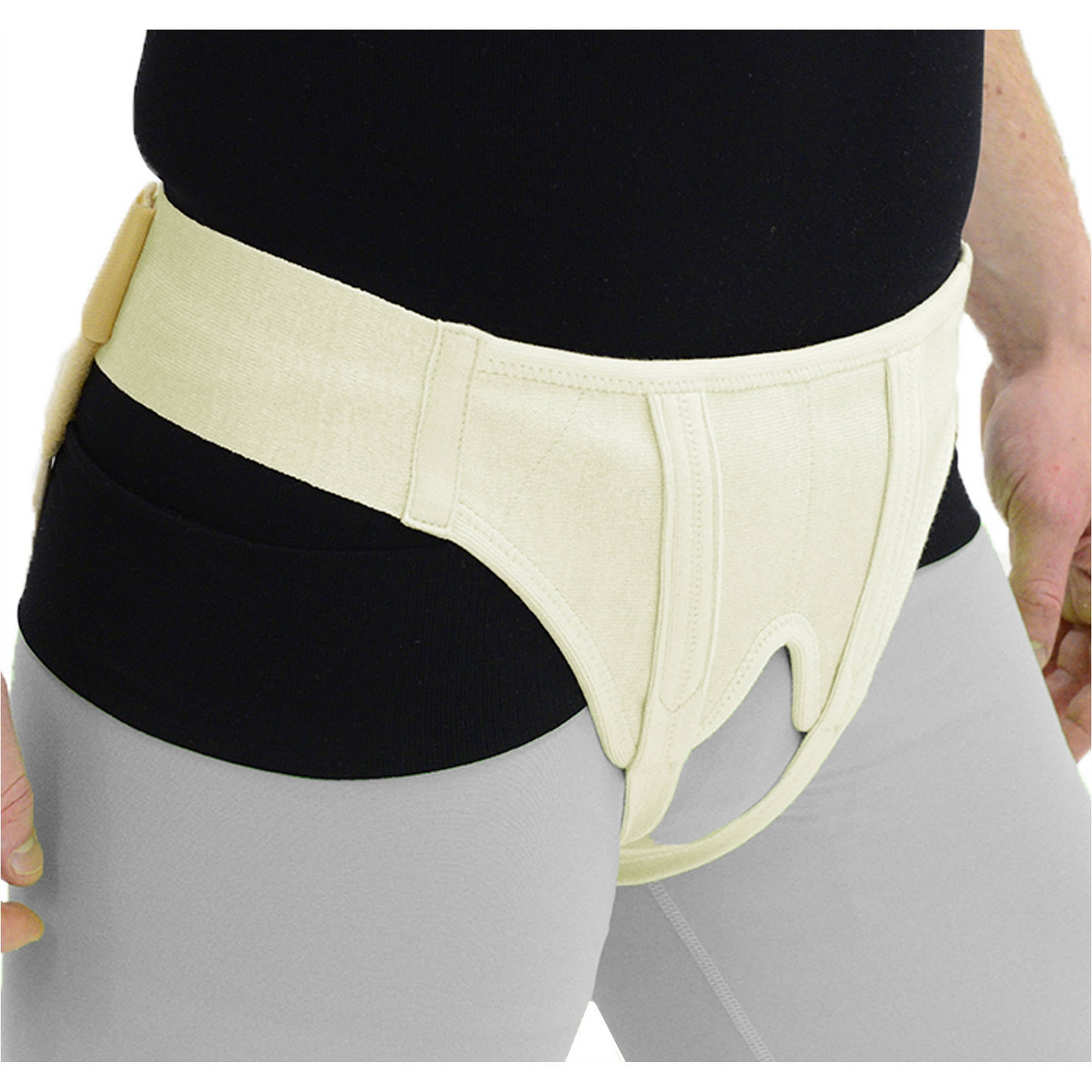 ITAMED Deluxe Hernia Support Double Sided with Removable Inserts HS