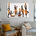 thumbnail image 6 of African Abstract Art Black Woman Canvas Art Poster And Wall Art Picture Print Modern Family Bedroom Decor Posters,Unframe-style,28×41inch (70×105cm), 6 of 8