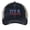 Navy Blue, variant on USA Distressed Trucker Hat - Embroidered Flag Colors - Vintage Patriotic Strapback Cap (Olive)