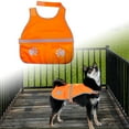 thumbnail image 1 of Hearth & Gear Reflective Vests Adjustable Service Vests Outdoor Night Walking High Visibility Pet Clothes for Large Dogs Male Pet Clothes Closet Pet Clothes Rack Hanger Pet Clothes Hangers Small Pet, 1 of 5