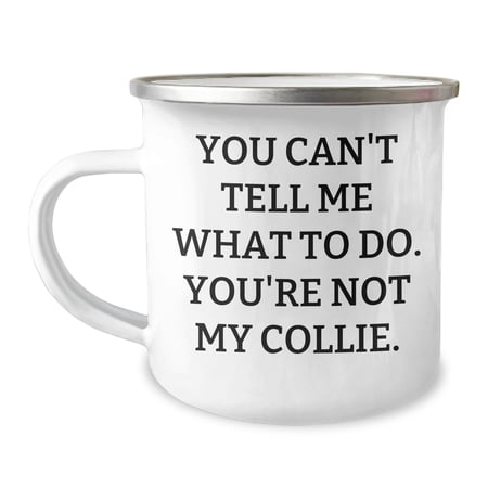 Collie Dog Lover Gifts from Men to Collie Dog Owners Valentine s Day Unique Camping Mug