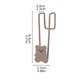 thumbnail image 5 of Gancho para puerta trasera, liso, con bordes redondeados, diseño de dibujos animados, gancho multiusos para pijamas y mochilas escolares., 5 of 7