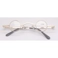 thumbnail image 5 of 3 Pairs of 30mm Creative Small Round Reading Glasses 2.50 Vintage Mini Retro Metal Readers 2.50 for Small Face, 5 of 5