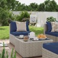 thumbnail image 7 of Amopatio 5 Pieces Patio Conversation Set, Outdoor Sectional PE Rattan Wicker Furniture Seat,NAVY, 7 of 7