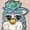 BLUSH, variant on Furby - Furby Grid - Junior's Cropped Hoodie