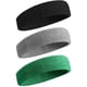 thumbnail image 1 of Bandas para el sudor Diadema deportiva para hombres y mujeres - Banda para el sudor de tela de rizo de algodón atlético que absorbe la humedad para tenis, baloncesto, correr, gimnasio, hacer ejercicio Zhivalor  CZYD-ZH47-4, 1 of 7