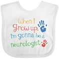 thumbnail image 3 of Inktastic Neurologist Future Boys or Girls Baby Bib, 3 of 4