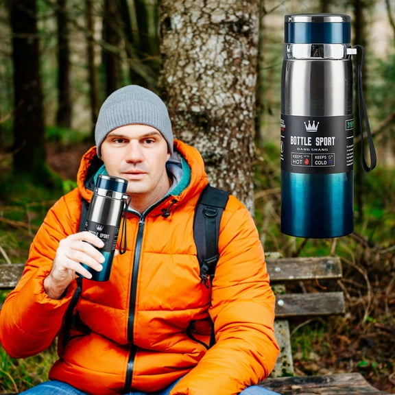 Stainless Steel Insulated Tumbler | 800mL Large Capacity | Vacuum Insulation for Hot & Cold Drinks | Outdoor & Car Use