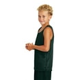 thumbnail image 3 of Classic Youth Mesh Reversible Tank Color Forest Green Size Large, 3 of 8