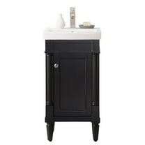 Furniture Home Decorative Bathroom, Washroom, Kitchen 18" Espresso Sink Vanity