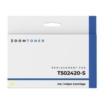Zoomtoner Compatible with Epson T502420-S Ink / Inkjet Cartridge - Regular Yield - Yellow