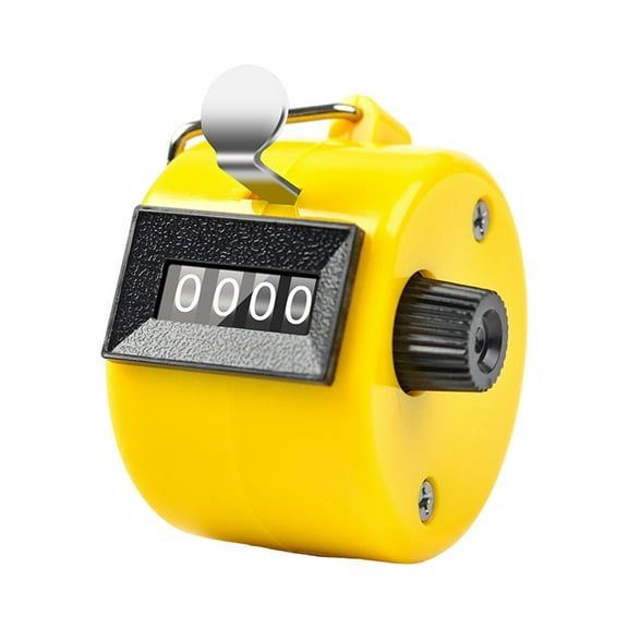 4 Digit Number Count Clickers Handheld Counter Clickers Counters for Coaching Knitting Mechanical Counters