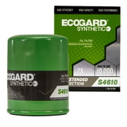 ECOGARD S4610 Premium Spin-On Engine Oil Filter for Synthetic Oil Fits Honda Accord 2.4L 2003-2017, CR-V 2.4L 2002-2019, Civic 1.8L 2006-2015, Pilot 3.5L 2003-2021, Odyssey 3.5L 2005-2021