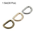 thumbnail image 2 of 20mm Metal D-Rings Buckle Electroplated 3 Color (Total 30 Pack), 2 of 5
