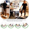 thumbnail image 5 of Expert Choice: 3D Multi-Directional Wooden Balance Board for Standing Desk - Anti-Fatigue Motion Board for Office, Home Gym & Fitness - Core Strength & Stability Trainer for Surfing, Skiing Training, 5 of 6