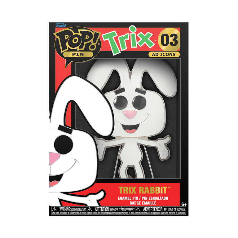 Funko Pop! Pop Pin Ad Icons: Trix - Rabbit - Walmart.com