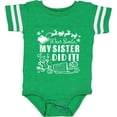 thumbnail image 3 of Inktastic Dear Santa, My Sister Did It Funny Christmas Boys or Girls Baby Bodysuit, 3 of 5