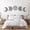 STYLE 2, variant on 5PCS Black Moon Decoration Wall-mounted 3D Moon Phase Spiritual Bedroom Wall Decor Wood Moon Appearance Adornment Natural Design Nordic Moon Decoration for Christmas Home Decoration