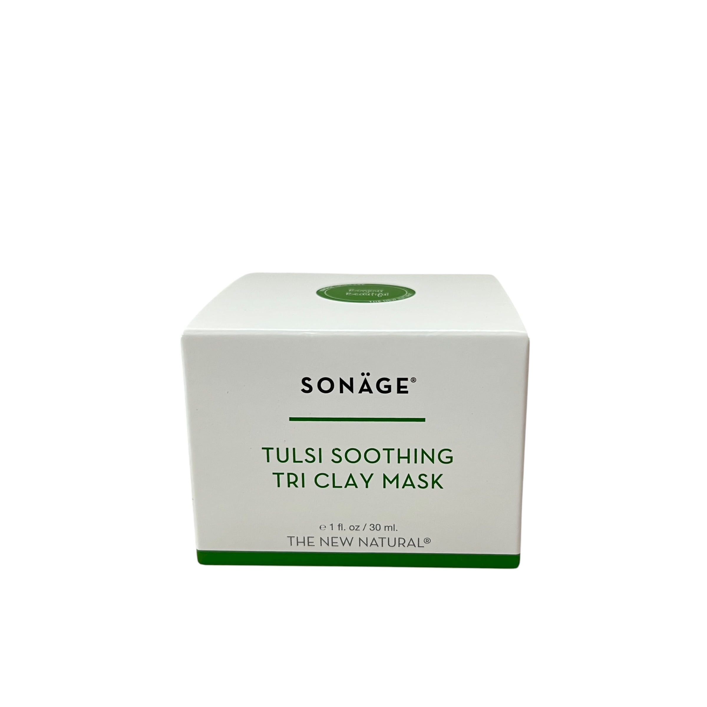 Sonage Tulsi Soothing Tri Clay Mask 1 fl oz