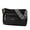 Black, variant on URSOFINE Quilted PU Leather Crossbody Bag for Women - Multi-Pocket Shoulder Bag with Adjustable Geometric Strap