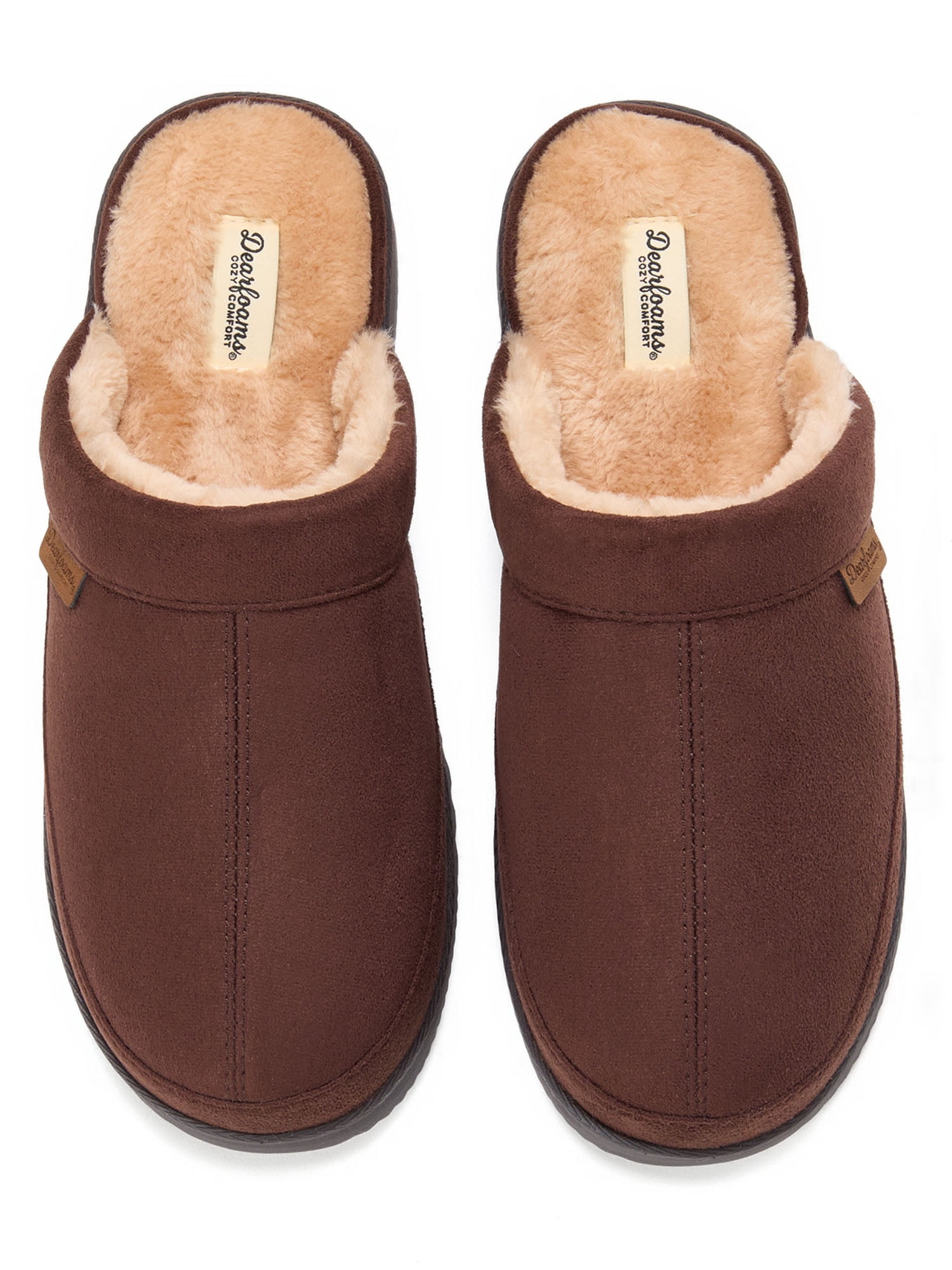 Dearfoams Cozy Comfort Men's Joseph Scuff Slippers