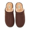 thumbnail image 2 of Dearfoams Cozy Comfort Men's Joseph Scuff Slippers, 2 of 6