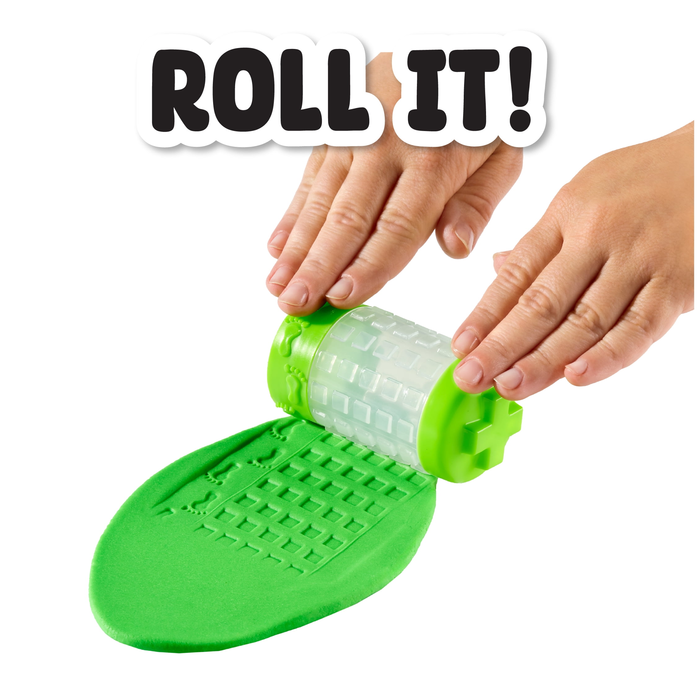 Wonder Factory Never Dry Single Dough - Green – Never Dries Out, Gluten Free, Smells Great, 2+