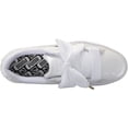 thumbnail image 4 of Puma Basket Heart Patent Women's Shoes Puma White  363073-02, 4 of 5