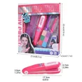 thumbnail image 5 of Juego de varillas para el cabello para niña, juego de tiza lavable para el cabello, juguete temporal brillante, peine de tiza para teñir el cabello, juguete para niños, 5 of 5