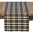thumbnail image 2 of Saro Lifestyle Water Hyacinth Plaid Woven Table Runner, 2 of 5