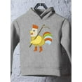 thumbnail image 3 of Chicken With A Tool Hoodie Toddler -Image by Shutterstock,  5 Toddler, 3 of 4