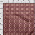 thumbnail image 3 of oneOone Silk Tabby Rust Brown Fabric Asian Kilim Sewing Craft Projects Fabric Prints By Yard 42 Inch Wide, 3 of 5