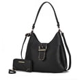 thumbnail image 4 of MKF Collection Women's Juliette Shoulder Handbag & Matching Wallet 2 Piece Set by Mia K. - Coffee, 4 of 10