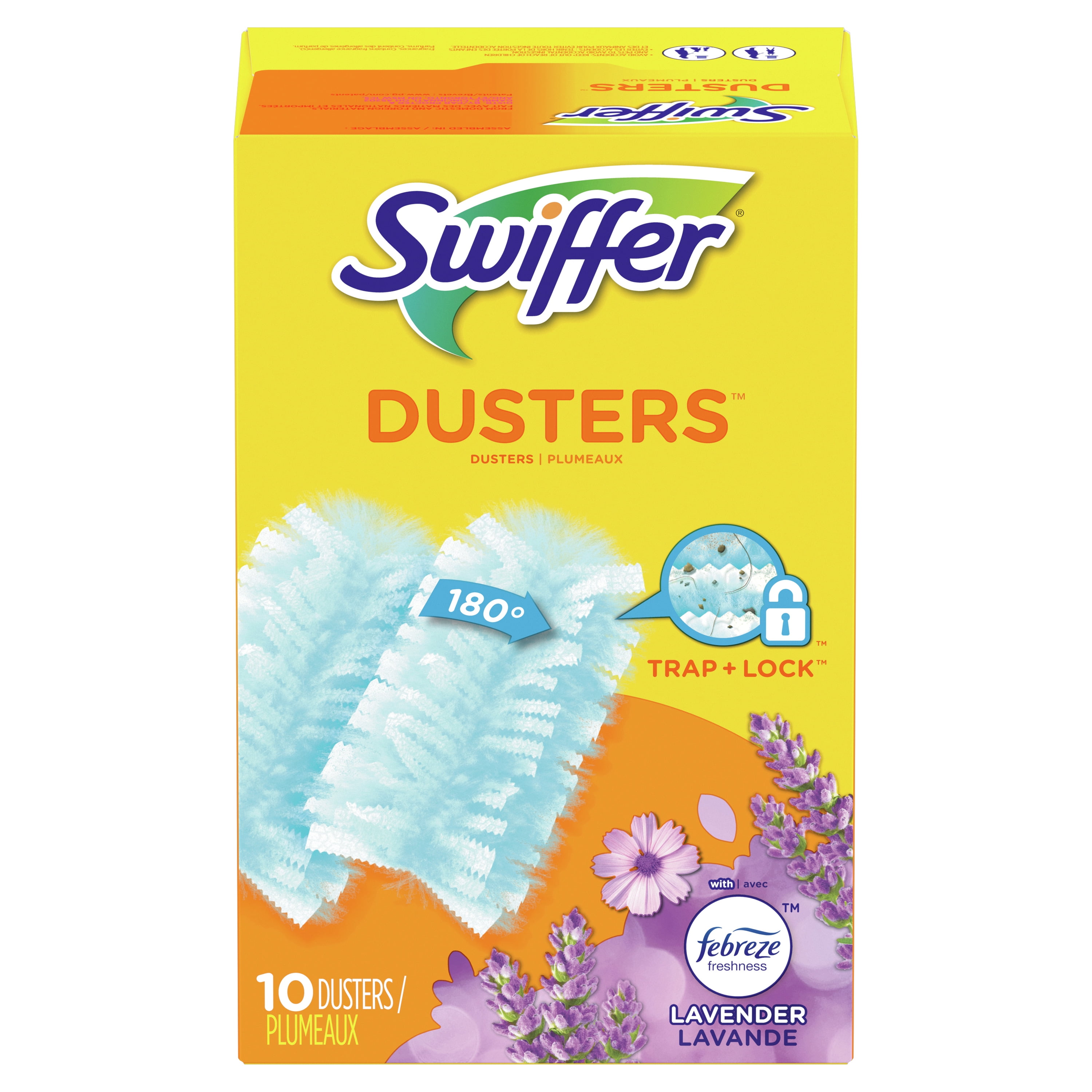 Swiffer Dusters Multi-Surface Refills, Febreze Lavender Scent, 10 Ct