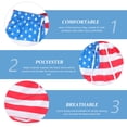 thumbnail image 3 of ColoMX Hombres Bajones de natación Hombres Swimsuit Flag Flag Men Swim Beach Shorts Swim Shorts, 3 of 7