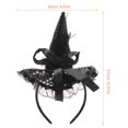 thumbnail image 4 of Witch Hats Halloween Headdress Masquerade Supplies Halloween Costumes for Women, 4 of 5