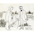 thumbnail image 3 of Albert Engström 18x15 Black Modern Framed Museum Art Print Titled - 30 Degrees Celsius in the Shade (1906), 3 of 5