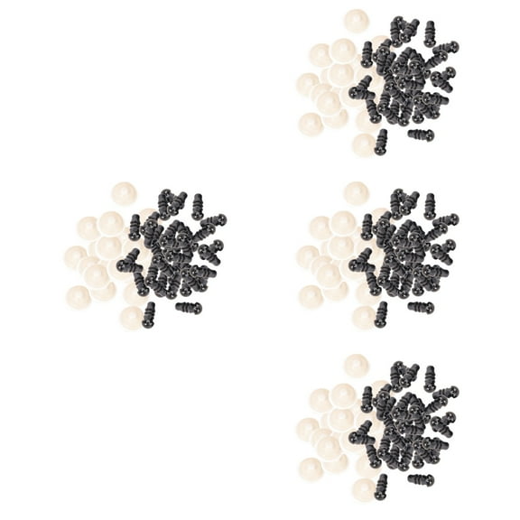 400 pcs  Safety Eyes Black Eyes with Washers DIY Craft Making Supplies for Puppet Plush Animals 5mm