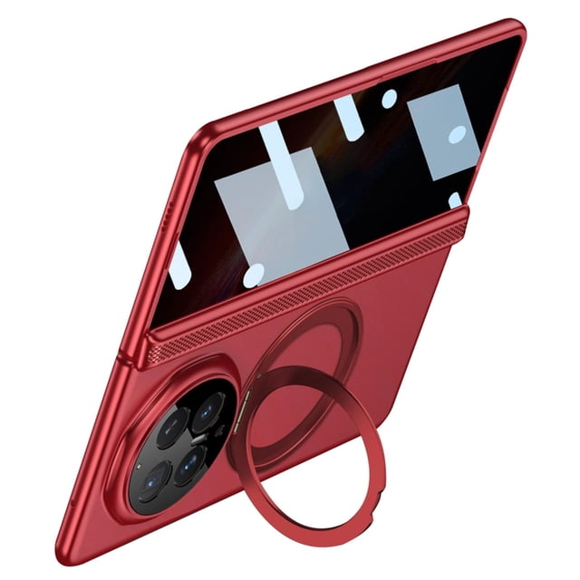 Case For Huawei Honor Magic V6, Magnetic Cover With Support Car Magnetic Anti-Fingerprint Screen Protector Shell